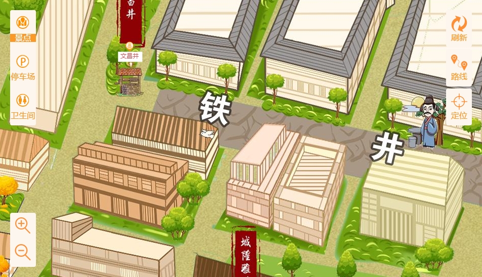 新和智慧景区：手绘地图与语音导览的完美融合